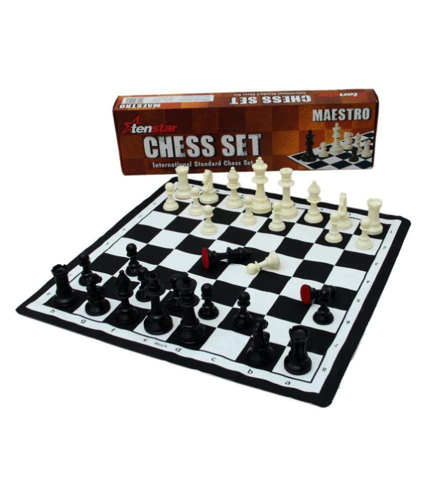 Ten Star Plastic Multicolor Chess One Size Buy Online At Best