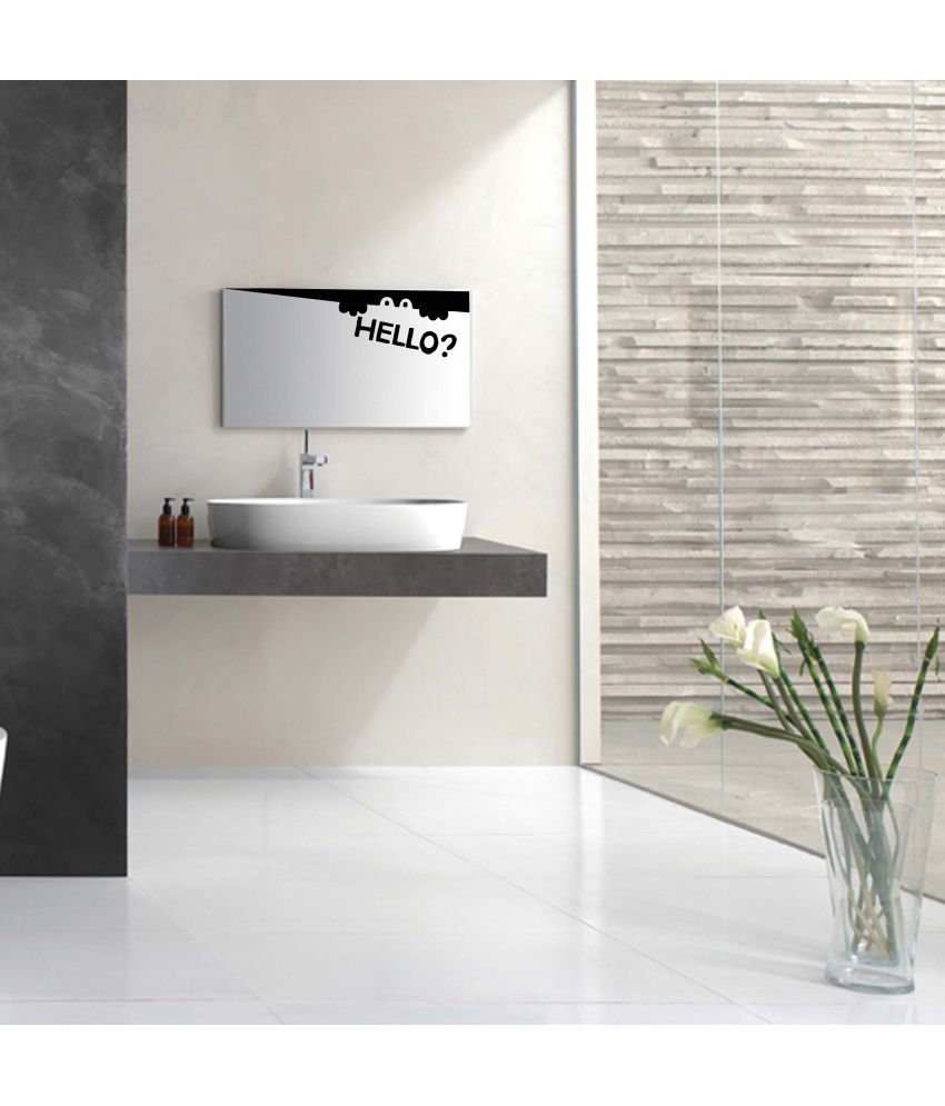 Sticker Studio Bathroom Floral Floral PVC Sticker Buy Sticker Studio