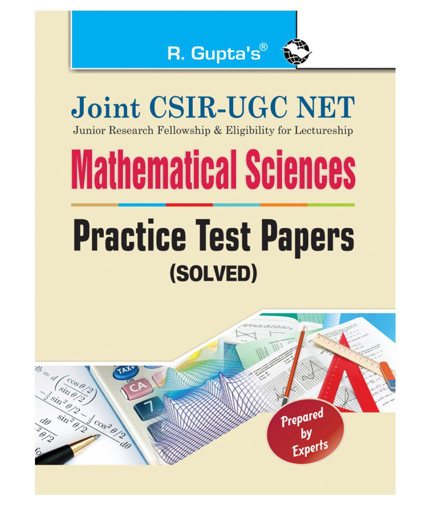    			Joint CSIR-UGC NET: Mathematical Sciences - Practice Test Papers (Solved)