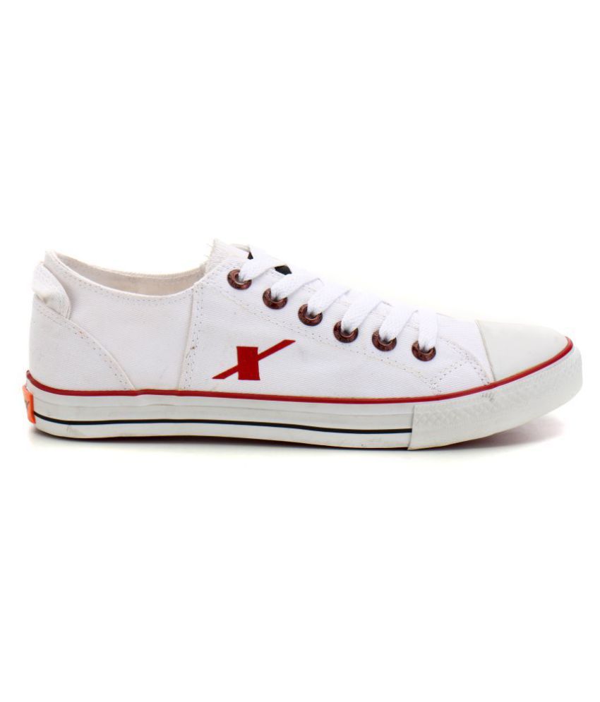 sparx white shoes sneakers