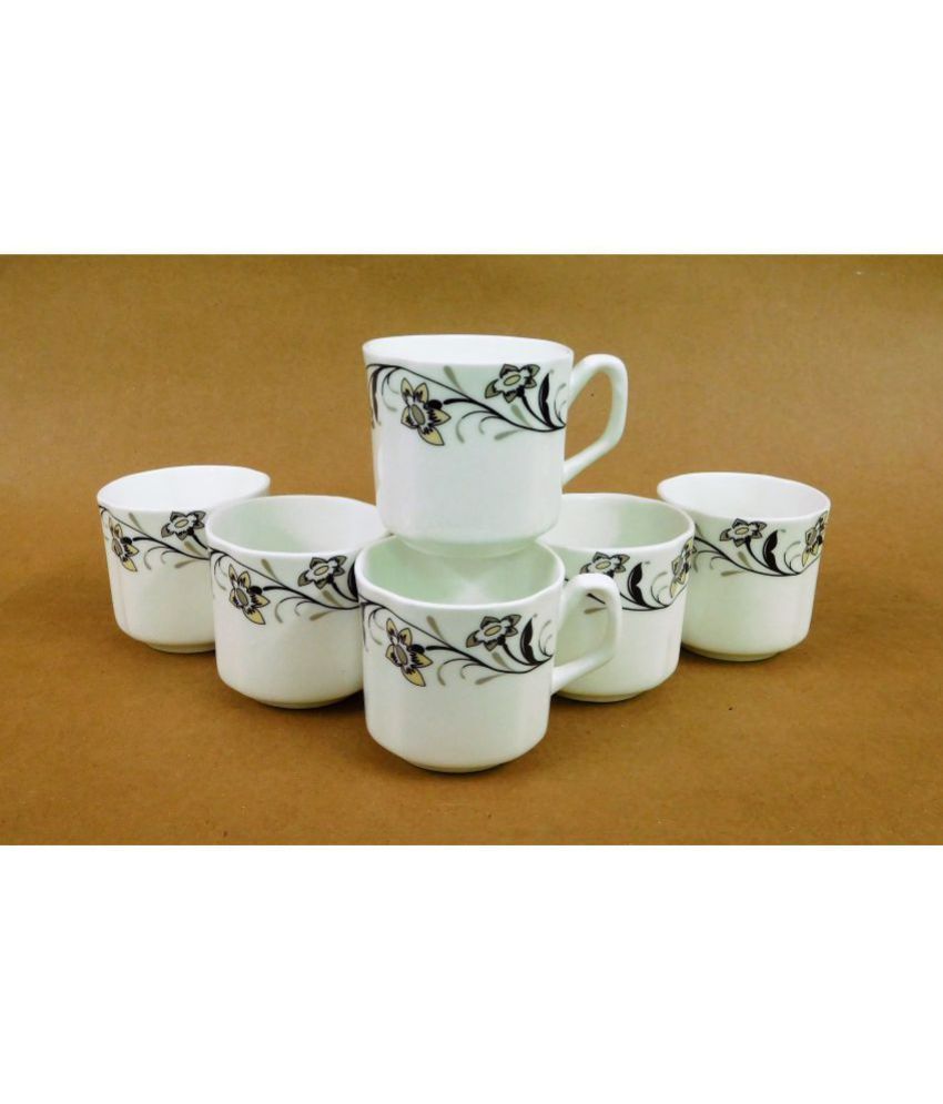 Reddish Bone China Tea Cup 6 Pcs Buy Online at Best Price in India