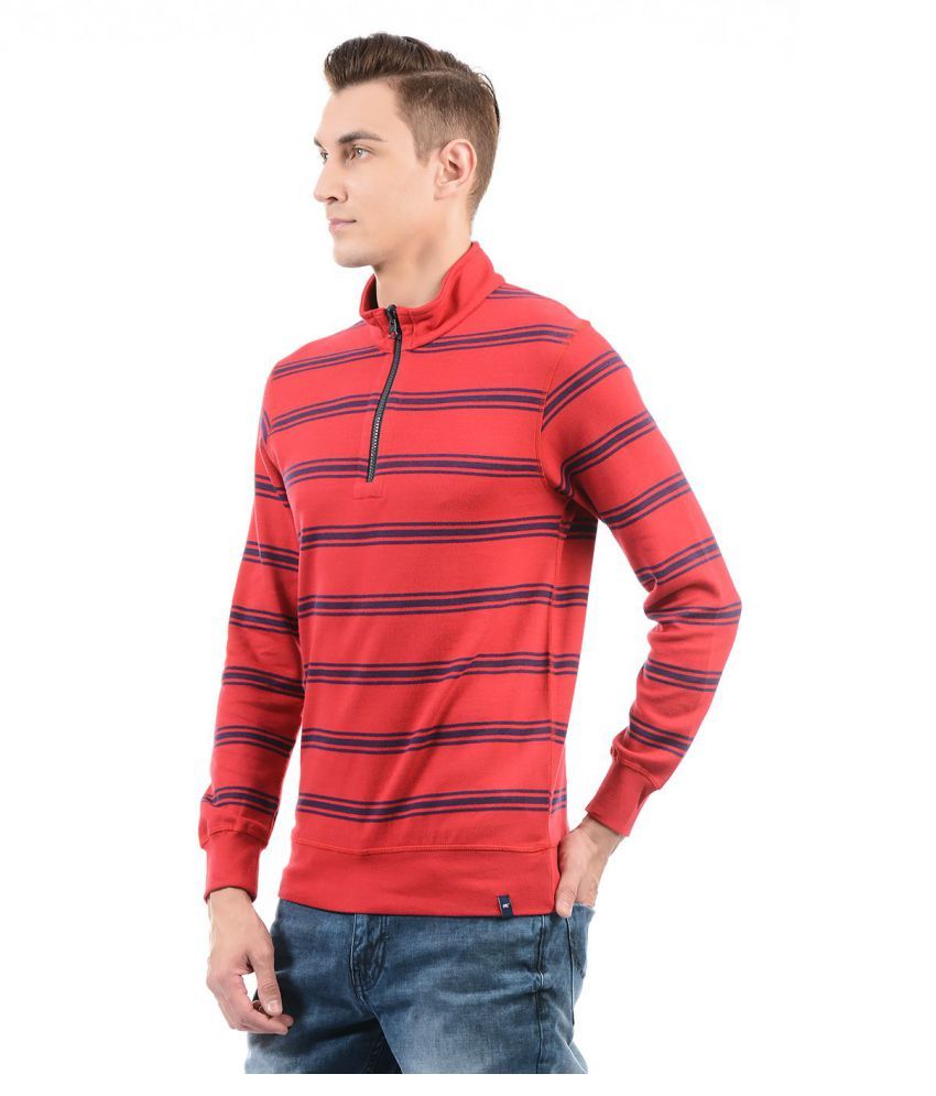 monte carlo red sweatshirt