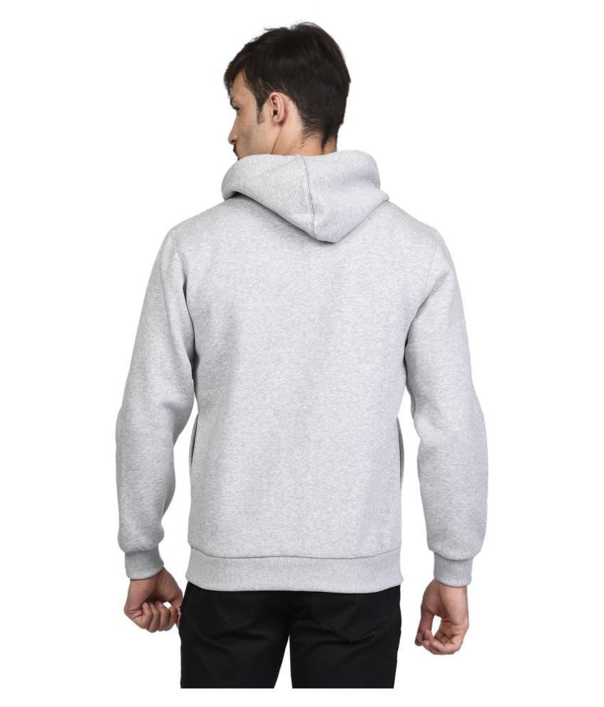 OCTAVE Grey Hooded Sweatshirt - Buy OCTAVE Grey Hooded Sweatshirt ...