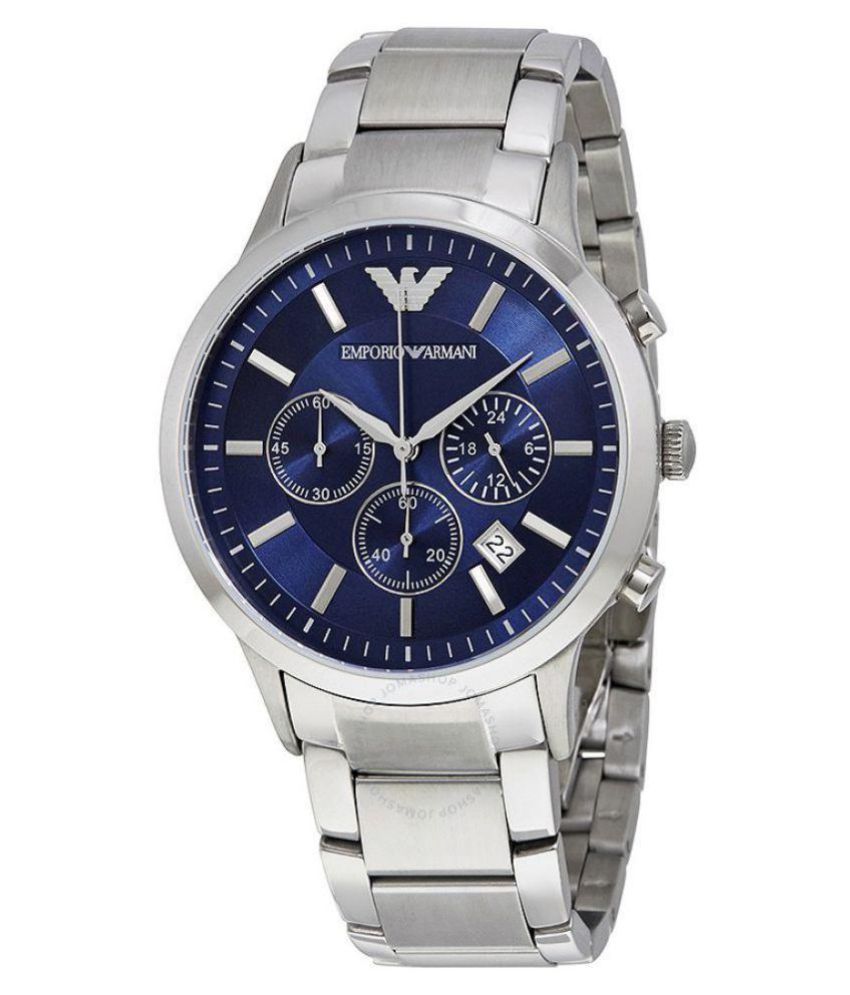 timeless ar2448 metal chronograph men's watch