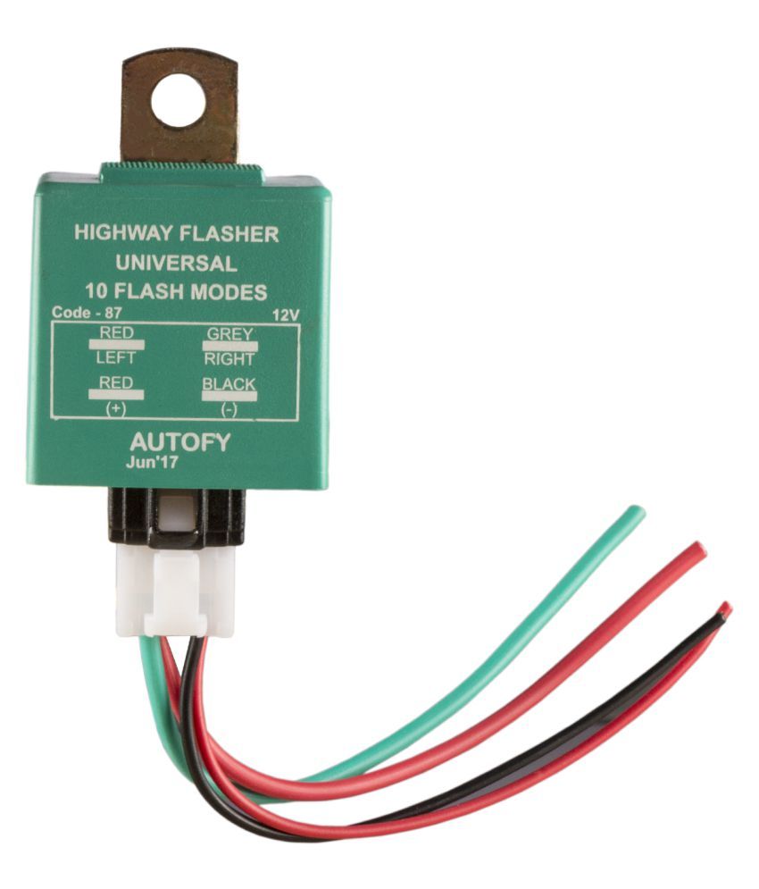Autofy Universal Highway Indicator Flasher / Auxiliary or Fog Light