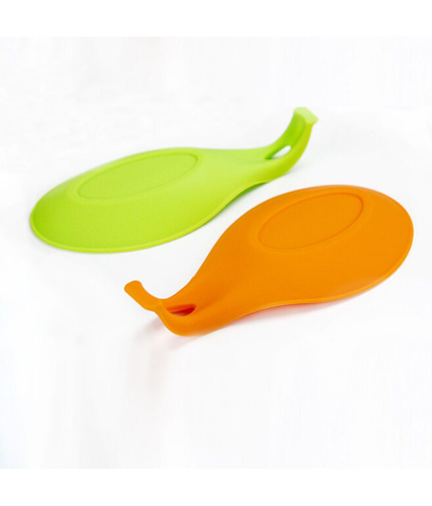 Heat Resistant Kitchen Utensil Spatula Silicone Spoon Holder Cooking Tool N3 