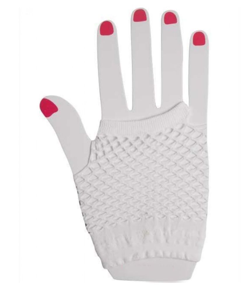 Fascinating White Short Gloves Buy Online at Low Price in India Snapdeal