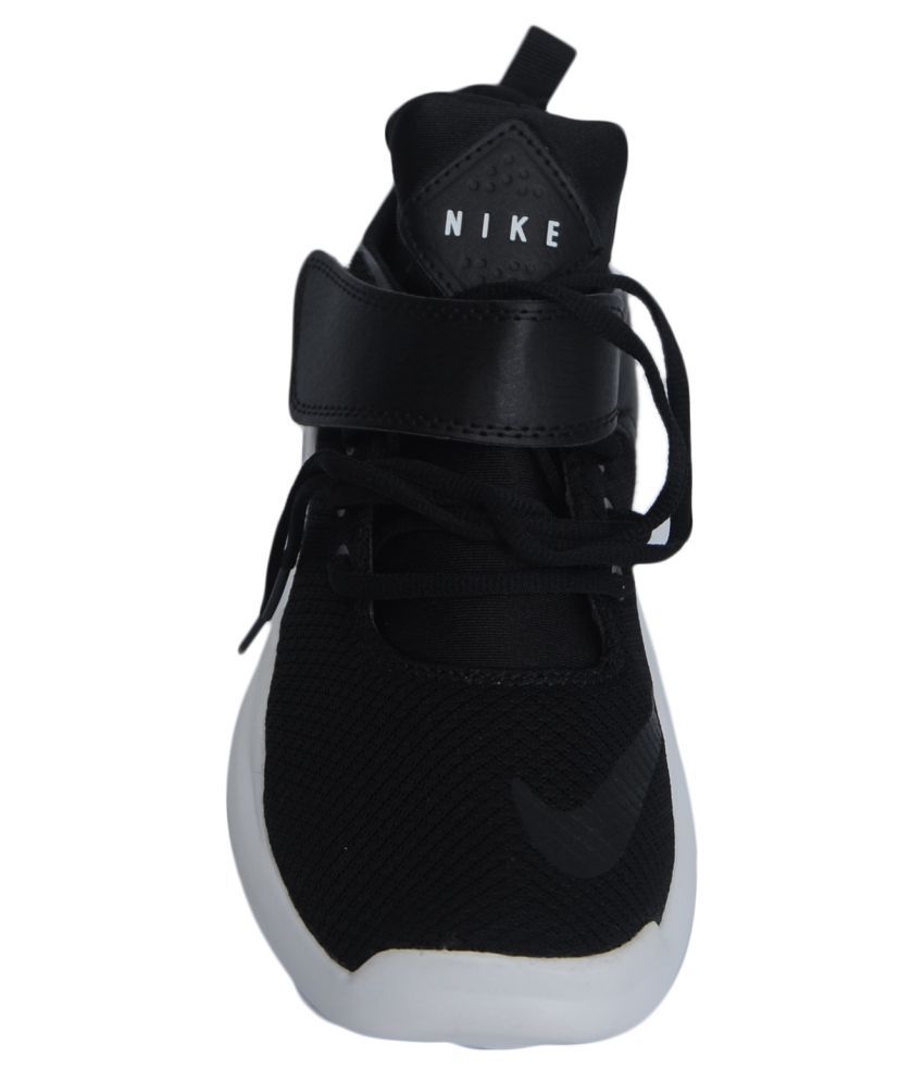 nike men black kwazi mid top sneakers