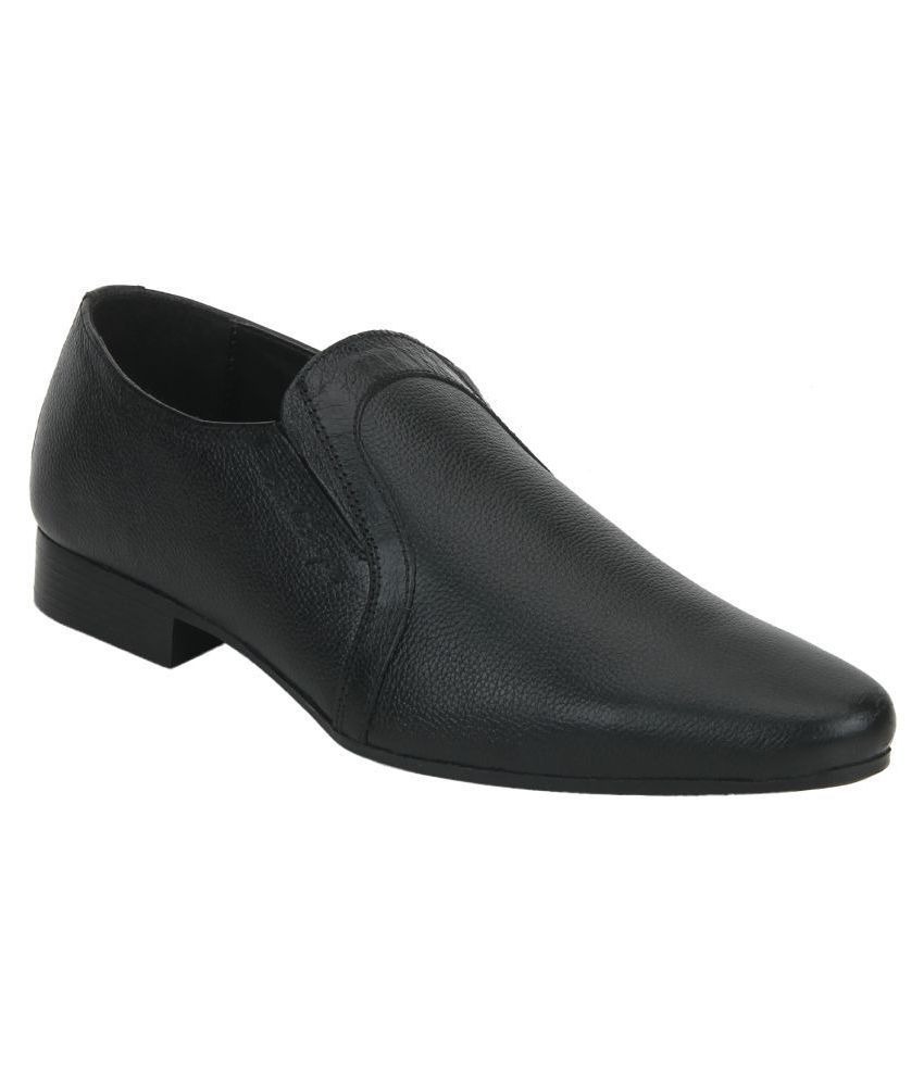 red tape genuine leather slip on shoes