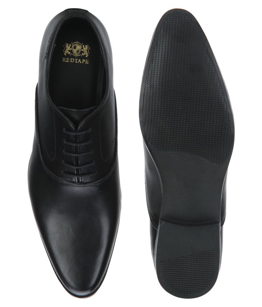 red tape oxford shoes in patent leather