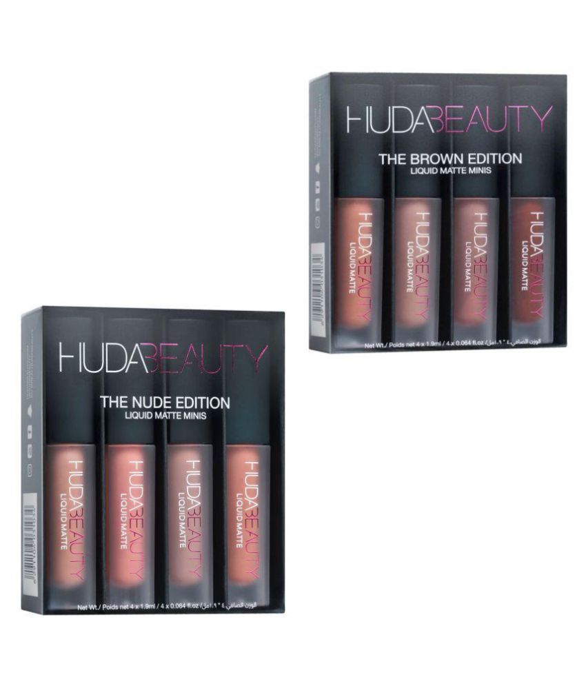 Buy Huda Beauty Matte Minis Nude Edition Liquid Lipstick 