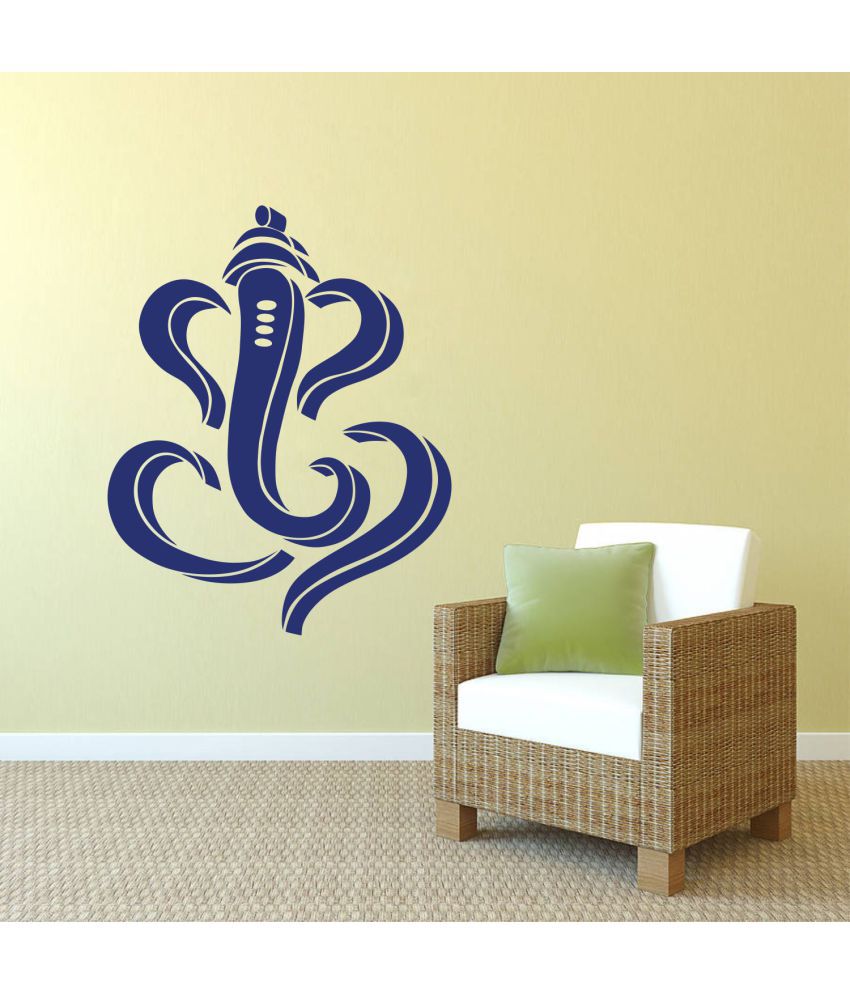     			Decor Villa Light lord ganesha Religious & Inspirational Religious & Inspirational PVC Sticker
