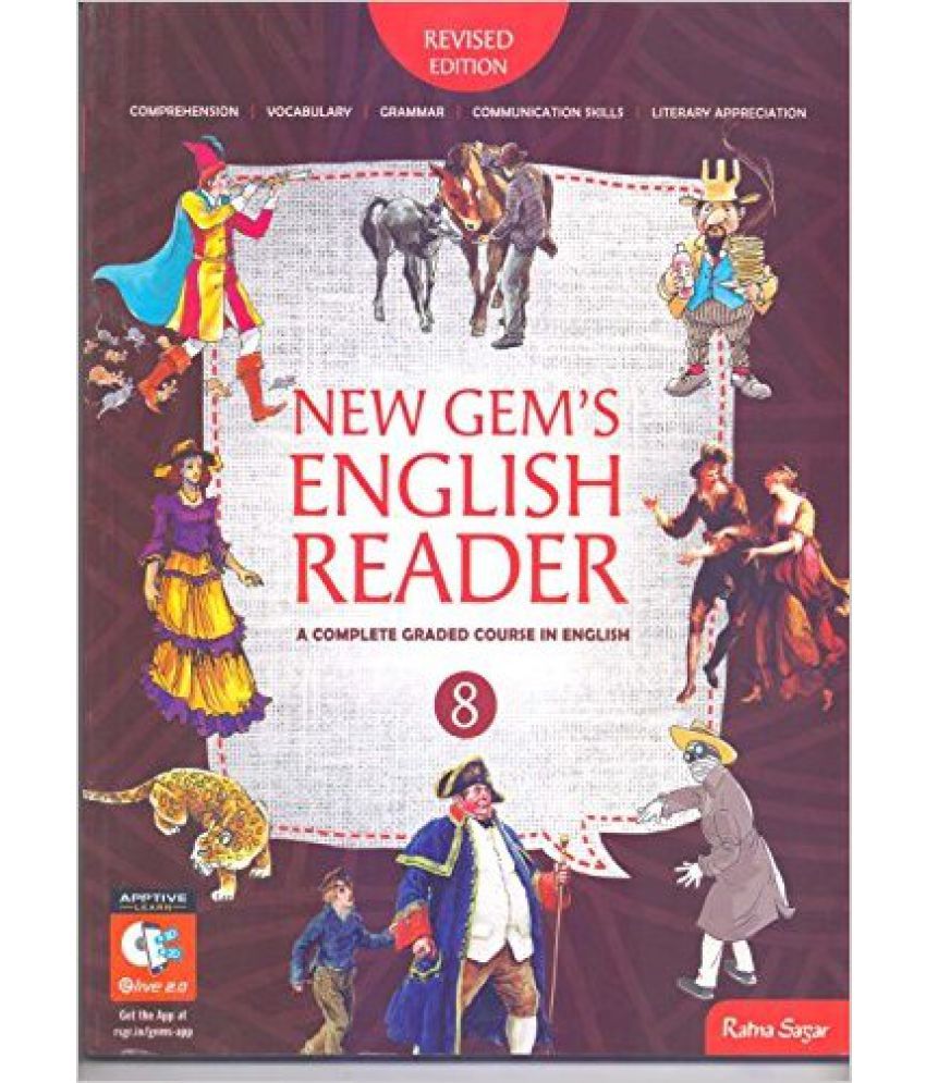     			New Gem's English Reader Class - 8