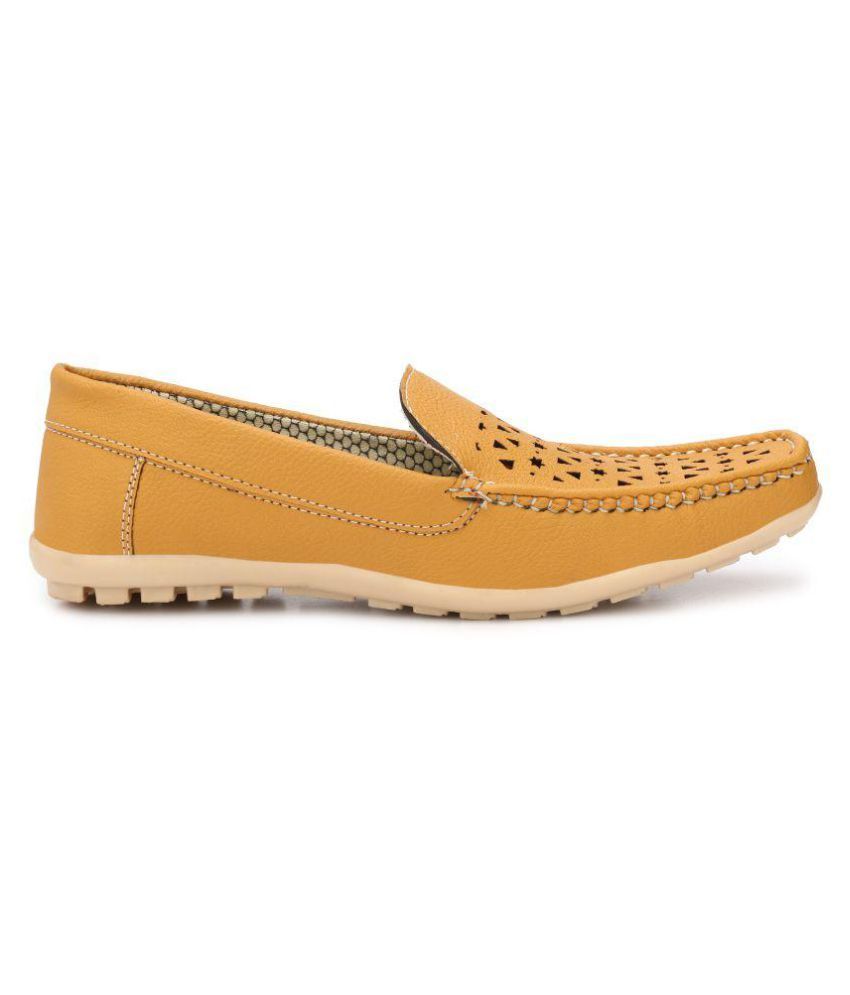 aldo yellow loafers