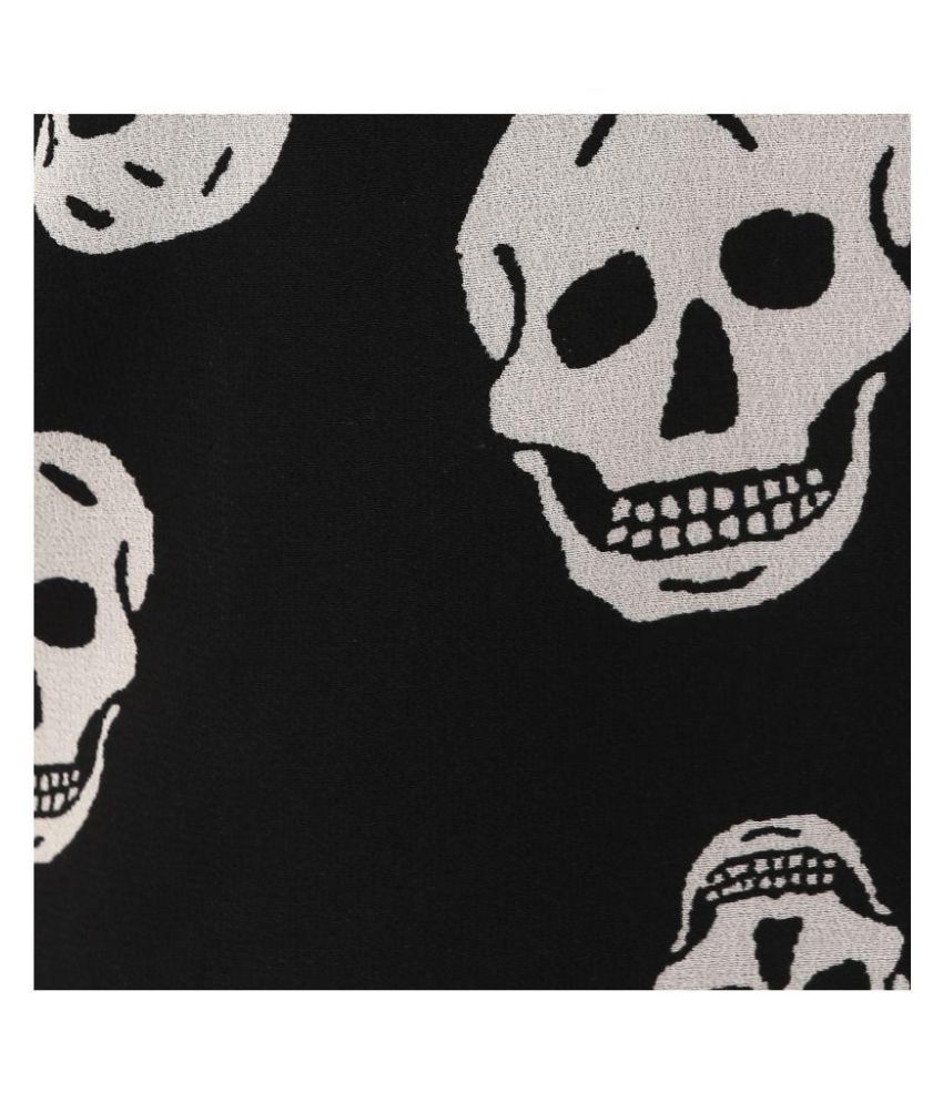 georgette black shirt