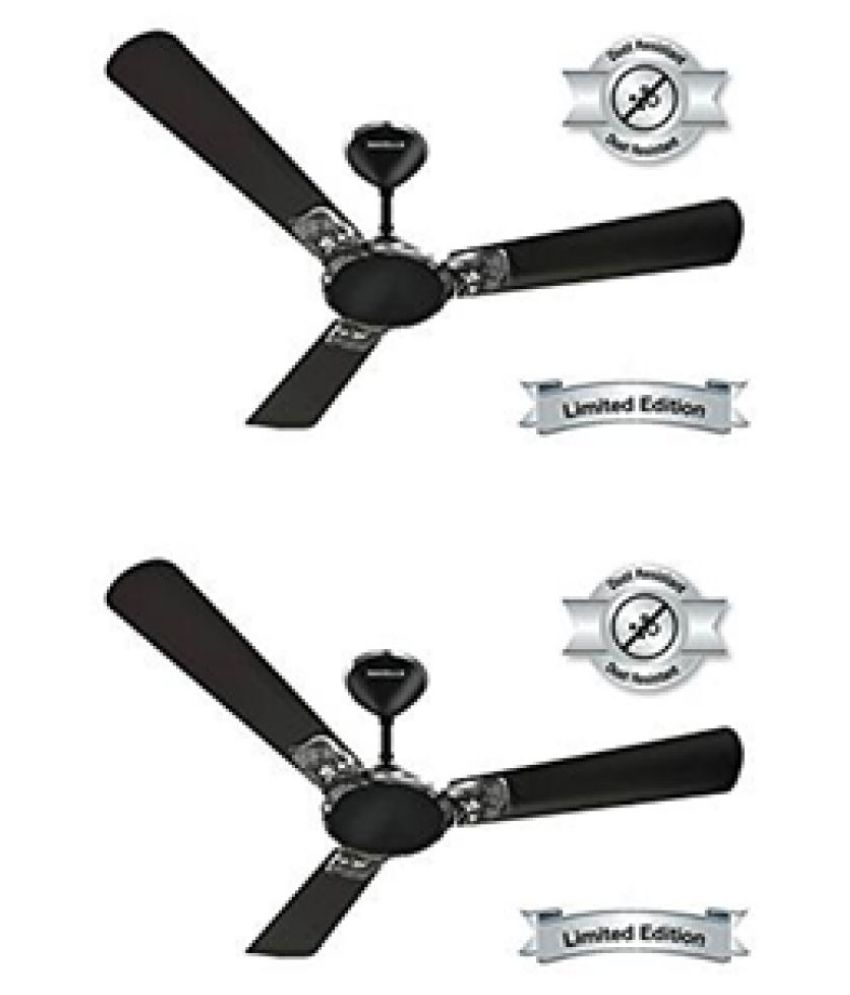 Havells 1200 ENTICER ART Ceiling Fan Black Price in India Buy Havells