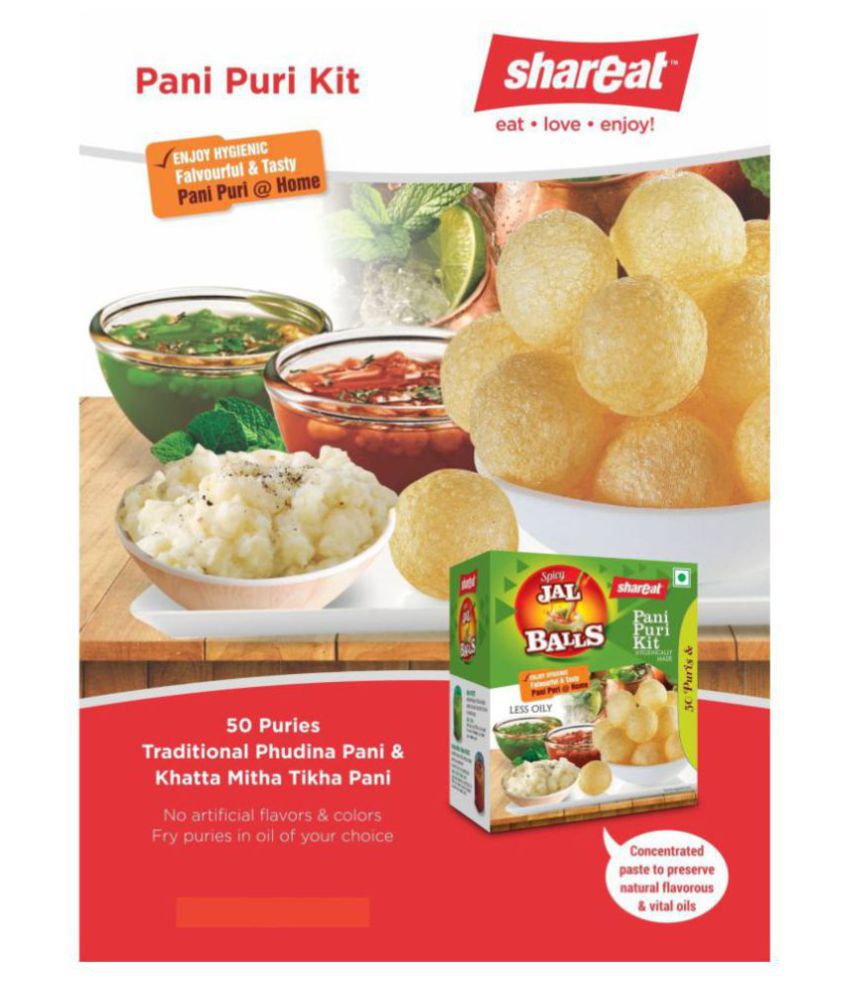 Shareat pani puri 265 gm: Buy Shareat pani puri 265 gm at ...