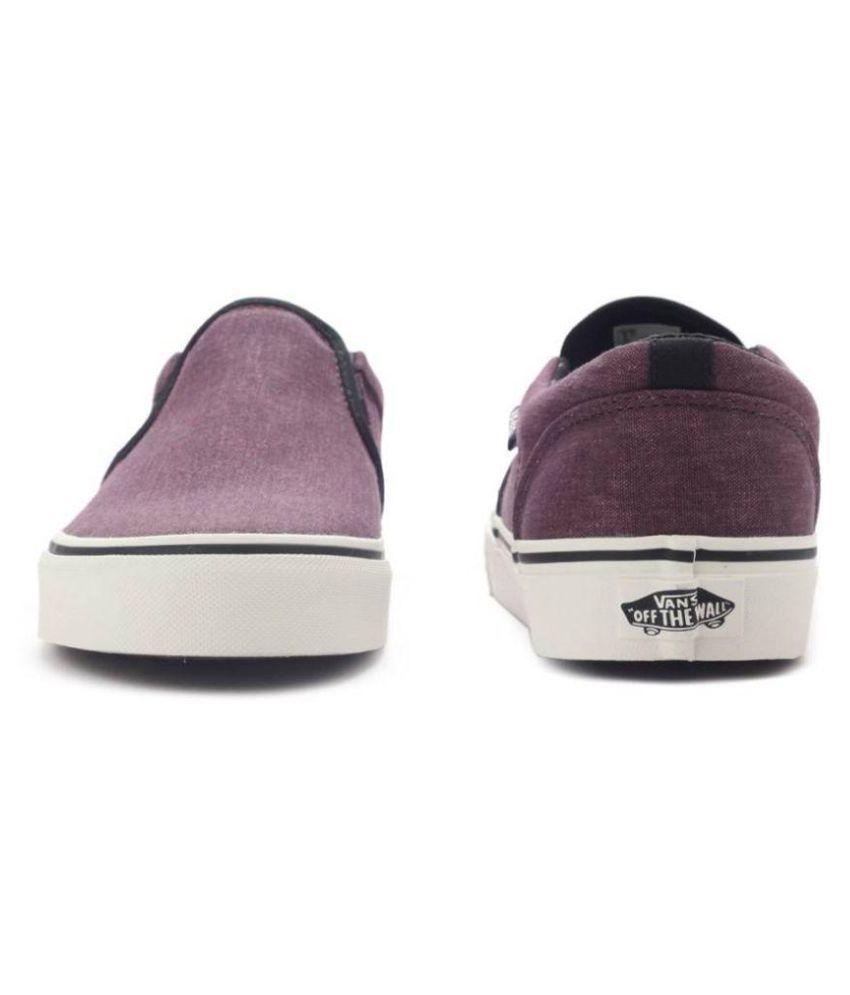 VANS Purple Loafers - Buy VANS Purple Loafers Online at Best Prices in ...