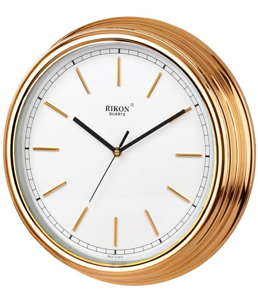 RIKON Circular Analog Wall Clock 25 cms Pack of 1 Buy RIKON Circular Analog Wall Clock 25 cms