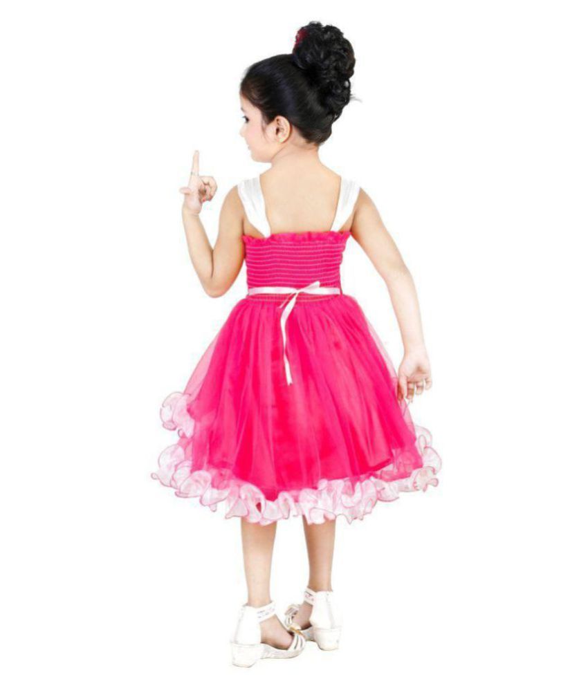 pink pari frock