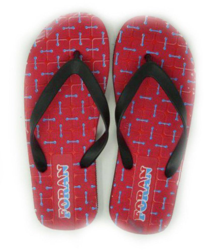 red ford slippers price