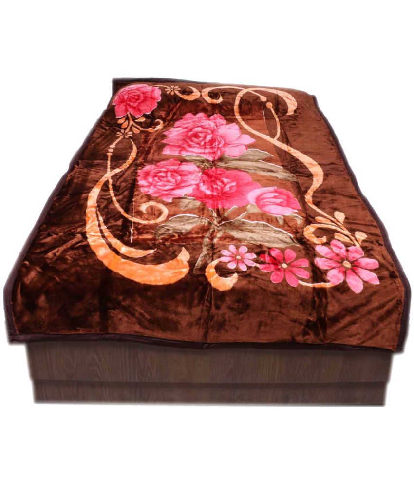 IndiWeaves Single Poly Mink Blanket Buy IndiWeaves Single Poly Mink