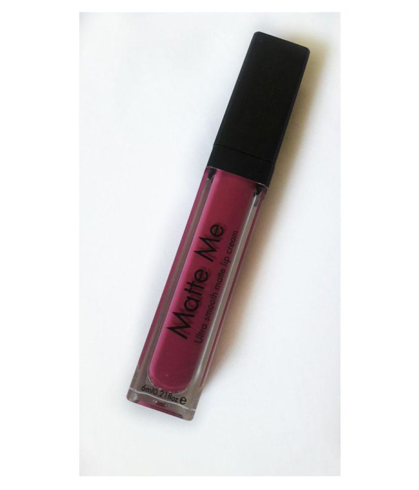 blushia Matte Me Liquid Lipstick Purple 6 ml Buy blushia Matte Me