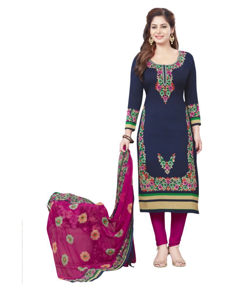 varsha churidar material
