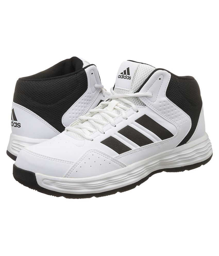 Adidas ADI RIB M White Basketball Shoes - Buy Adidas ADI RIB M White ...