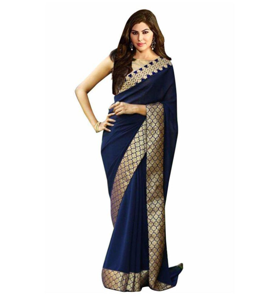 velvet saree plain