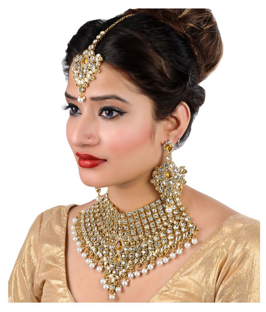 wedding dulhan necklace set