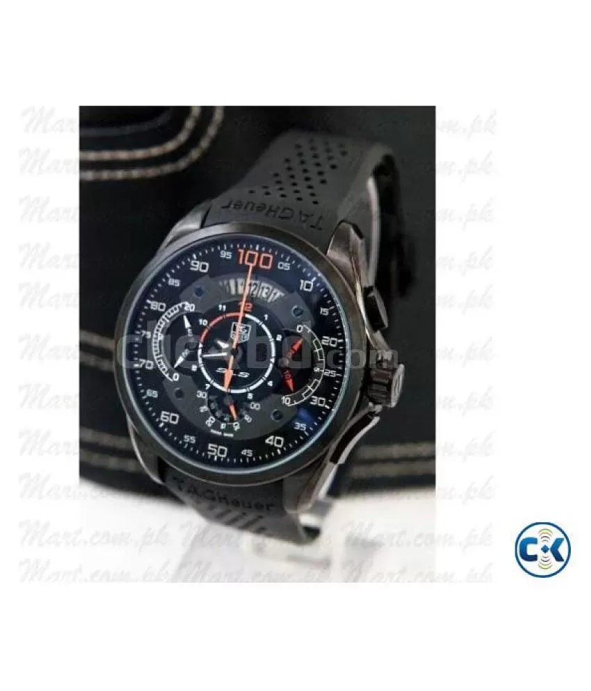 Tag Heuer Mercedes SLS 100 Black dial watch for men