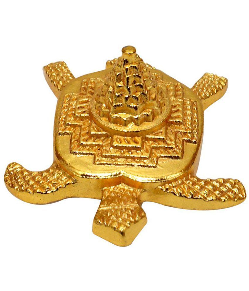     			Arina Collection Yellow Aluminium Vastu / Feng Shui Meru Yantra Metal