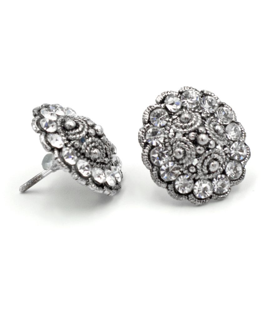 Three Shades Earrings Combo in Artificial Earrings Combo Set of 2 for