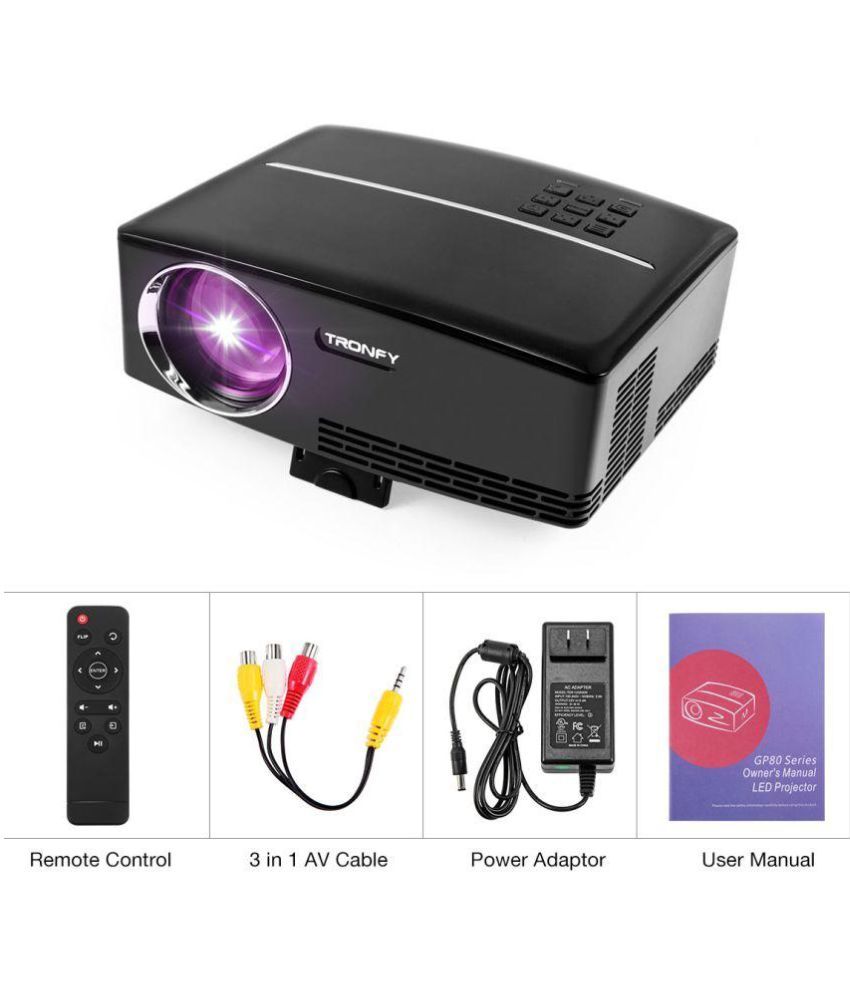 Buy Vivibright VIVIGP80 LED Projector 1920x1080 Pixels (HD) Online at