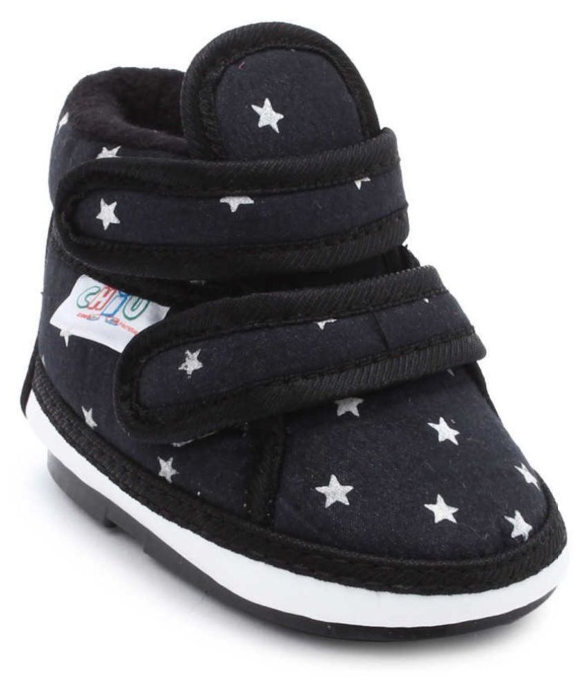 CHIU ChuChu Black Shoes With velcro For 2428 Months CHIU ChuChu Black Shoes With velcro For 2428 Months