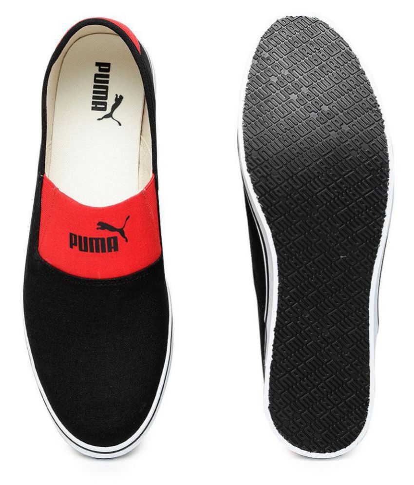 Puma Unisex Elara IDP Slip-On Sneakers Black Casual Shoes - Buy Puma ...