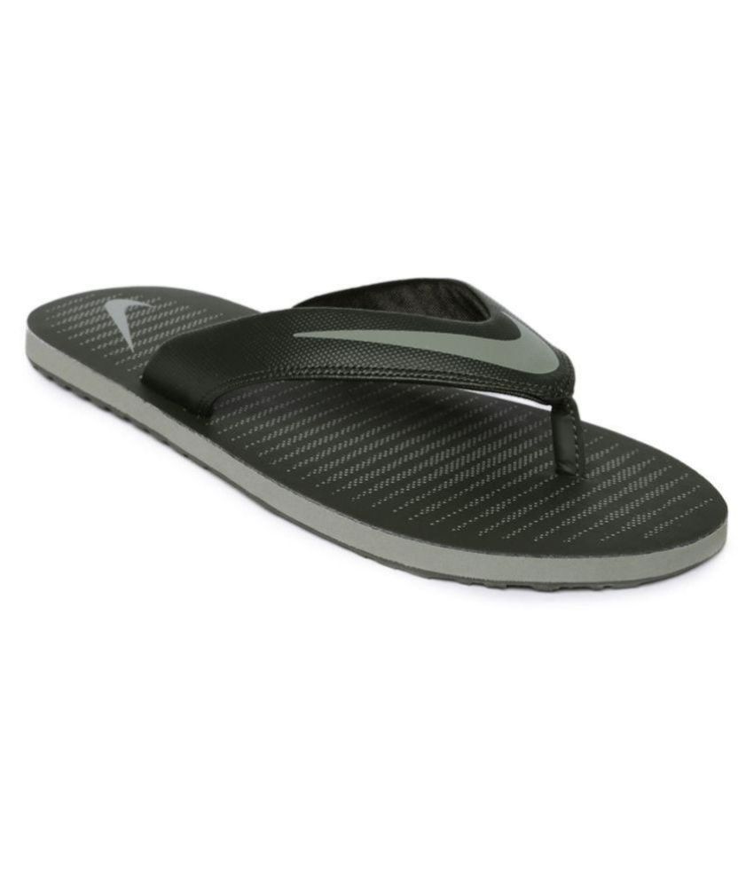 nike black thong flip flop