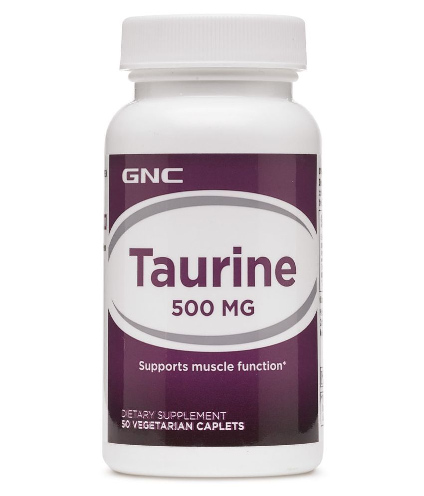 GNC Taurine Tab 500 mg 50 no.s Buy GNC Taurine Tab 500 mg 50 no.s at