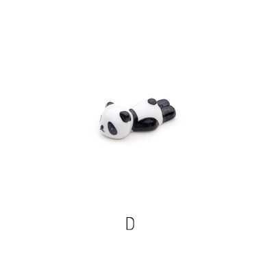 Panda Cute Ceramic Decorations Chopsticks Cartoon Holder Rack