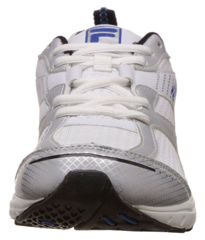 fila running shoes white