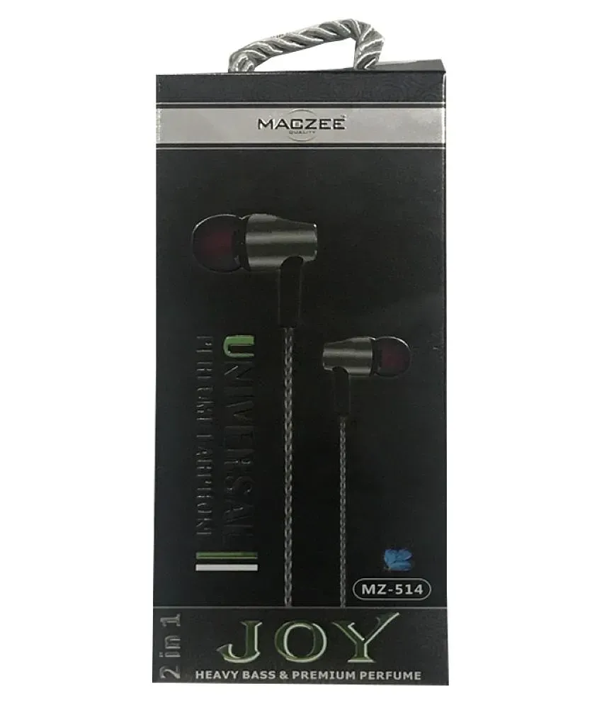 Buy Maczee MZ 514 In Ear Wired Earphones With Mic Online at Best