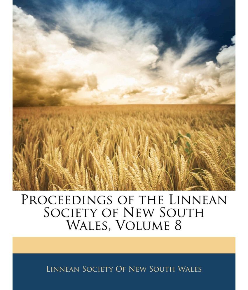Proceedings of the Linnean Society of New South Wales, Volume 8 Buy