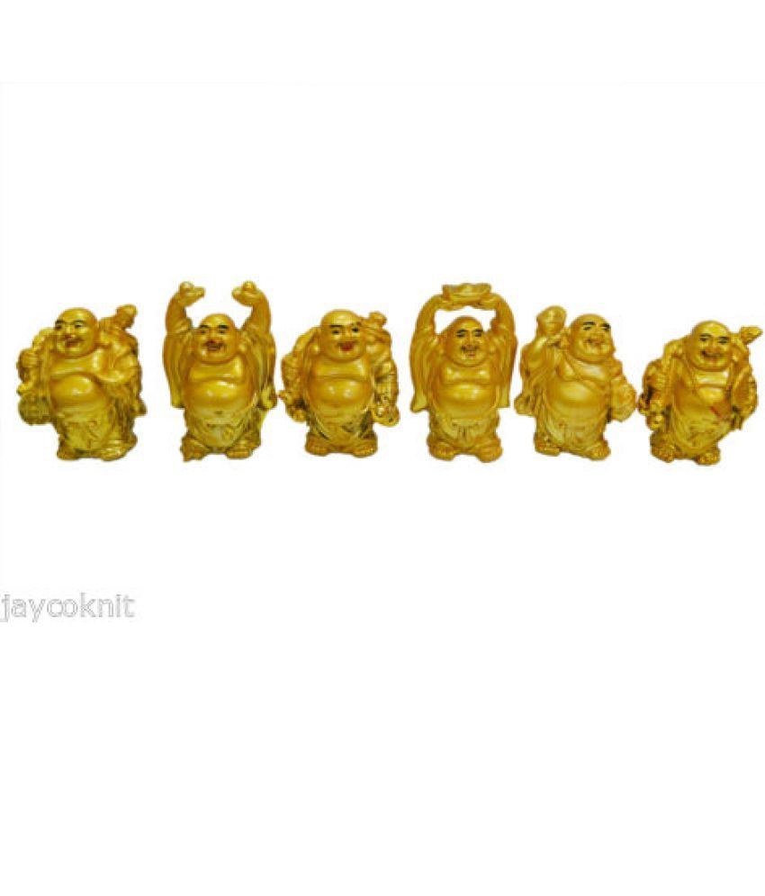     			S.S Collection Glossy Set Of 6 Buddha Idols