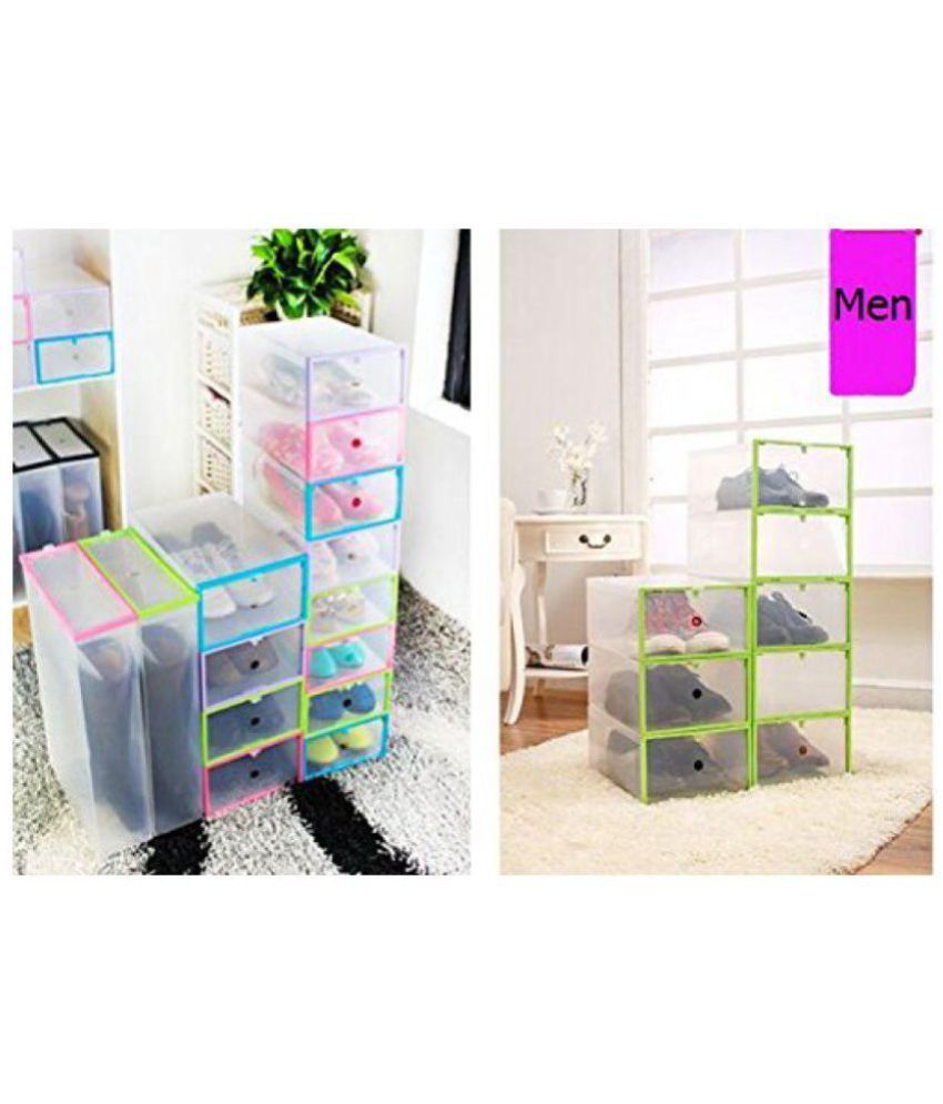 FOLDABLE MULTIPURPOSE STORAGE ORGANIZER BOX FOR SHOE & TABLE/DESK ETC