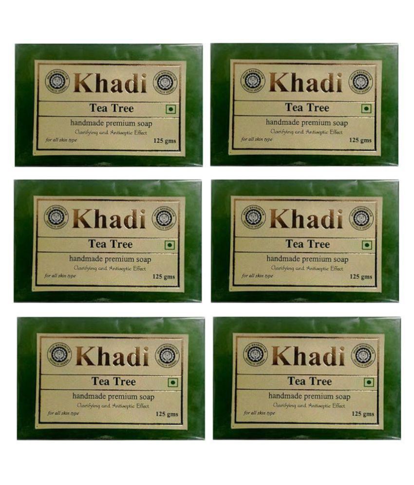     			Khadi Herbal Tea Tree Soap 750 gm Pack of 6