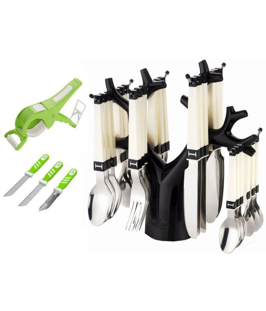 Kkart attractive Cutlery Set with Vegetable Cutter & Knife Set Buy
