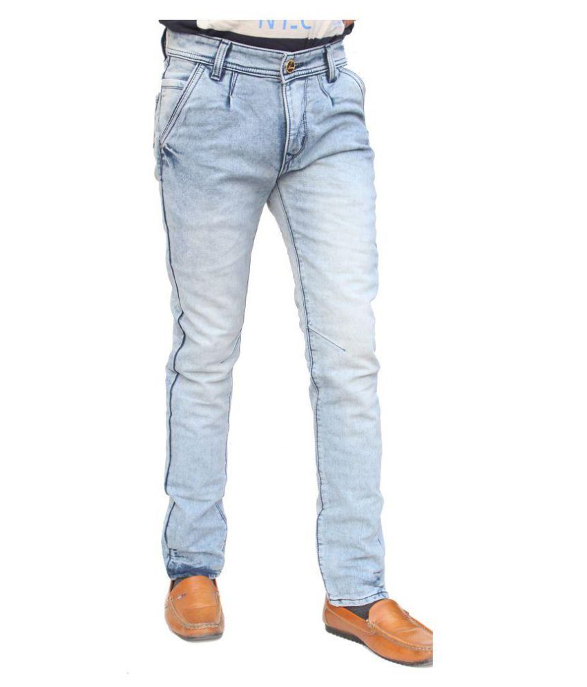 blue relaxed jeans