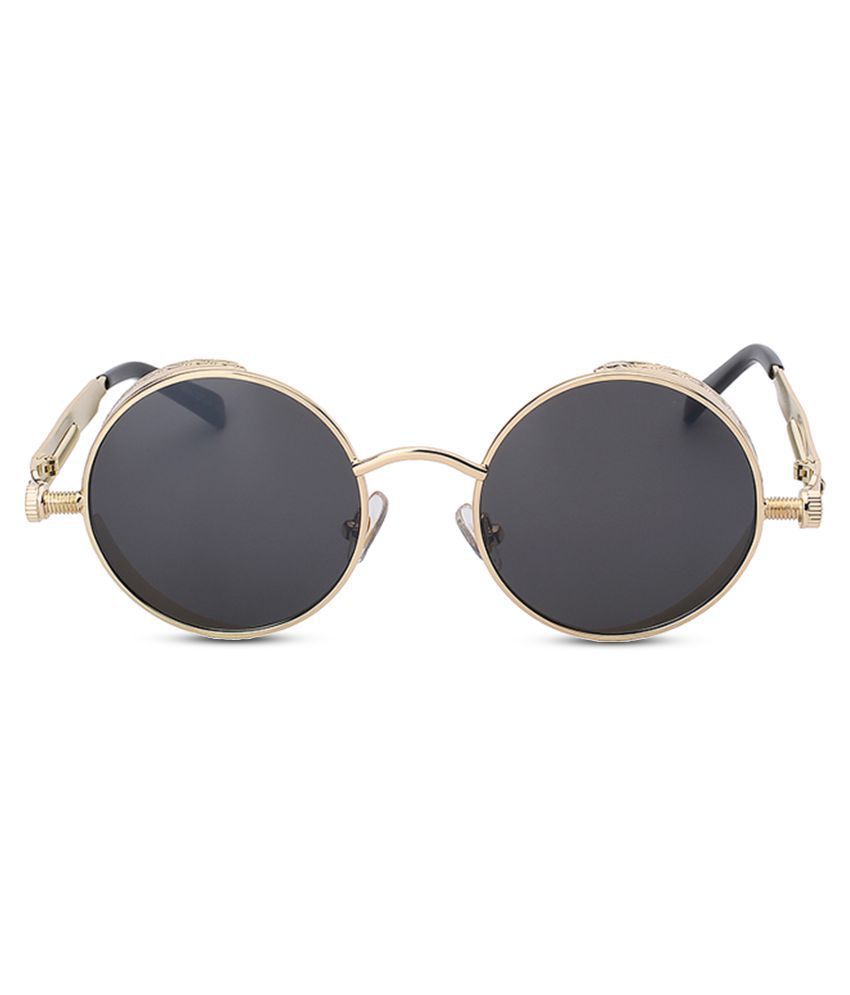 REACTR Black Round Sunglasses ( Eyewearlabs.com ) - Buy REACTR Black ...