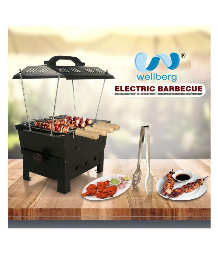 Wellberg Electric Barbecue Charcoal Barbeque Price in India Buy